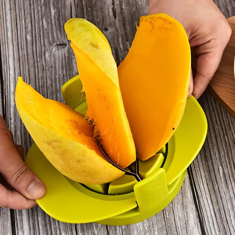 Coupe et Dénoyauteur de Fruits 2 en 1