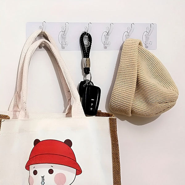 Crochets Autocollants (6 Pcs)