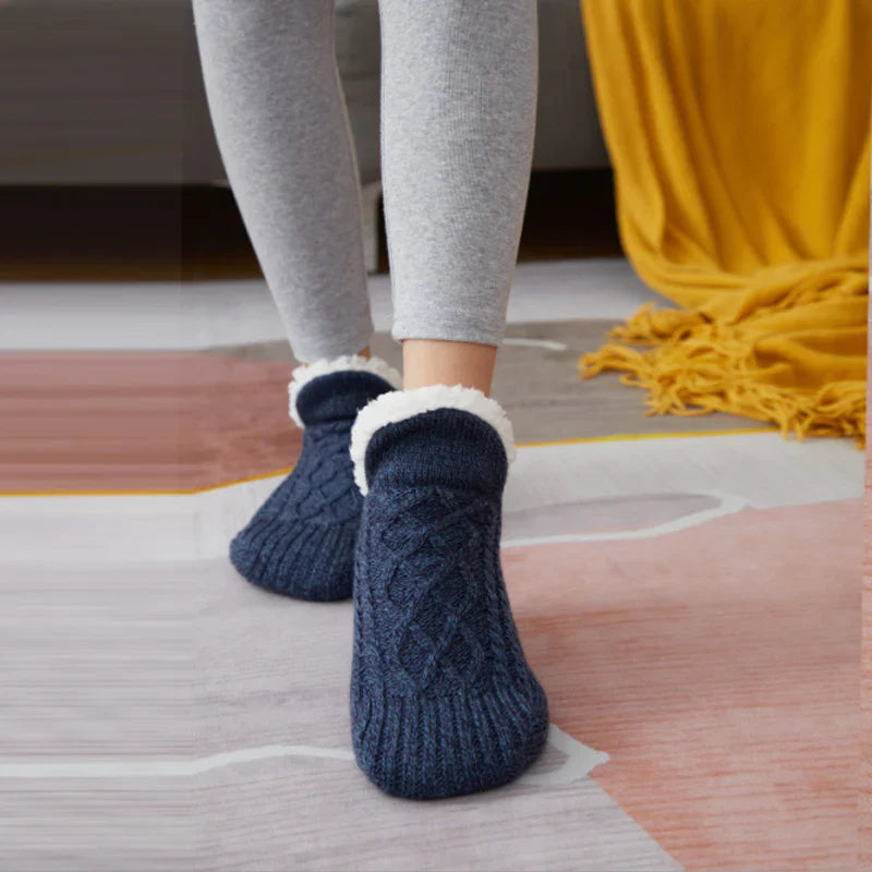 Chaussettes Douillettes au Design Confortable et Antidérapant