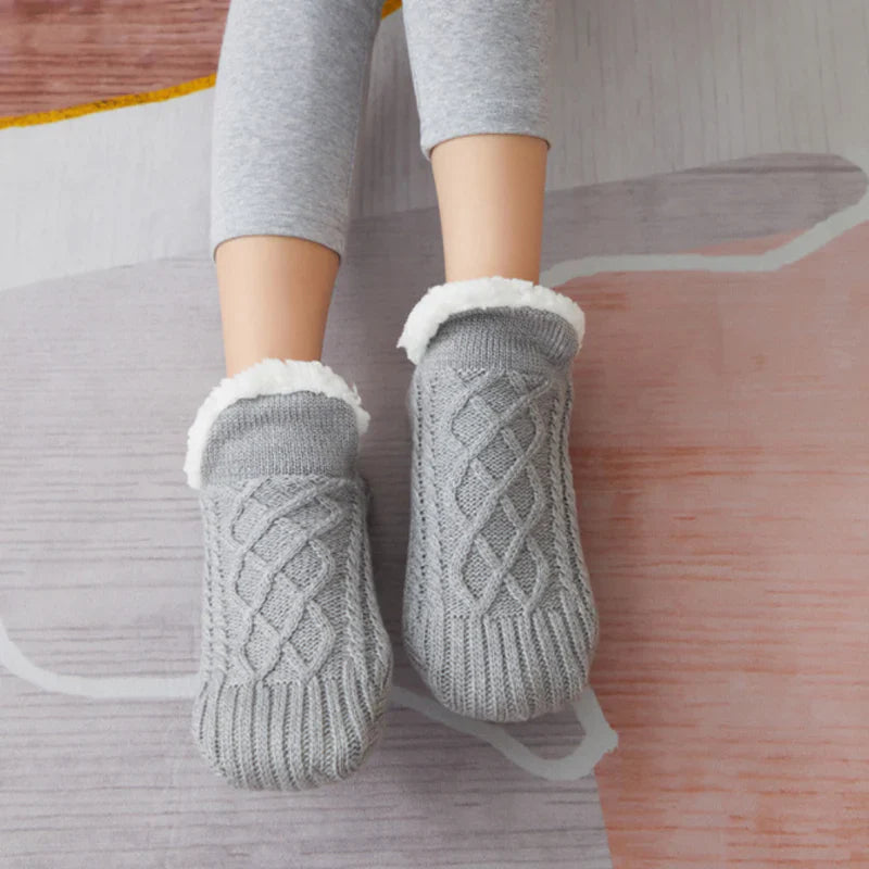 Chaussettes Douillettes au Design Confortable et Antidérapant