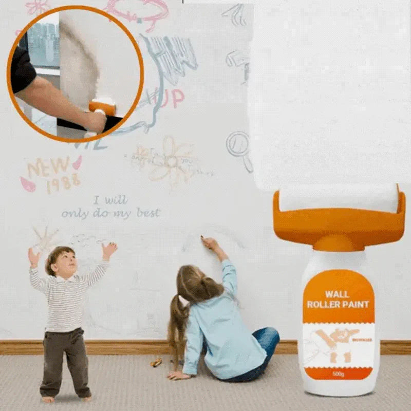Rouleau à Peinture pour des Réparations Murales Faciles
