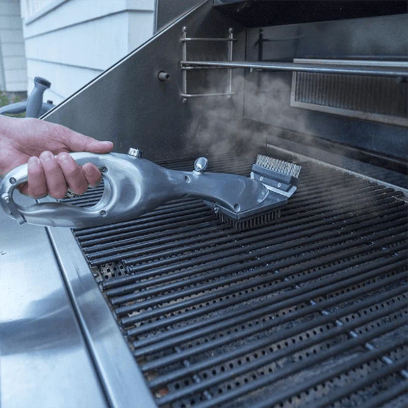 Brosse pour Barbecue à Vapeur pour un Nettoyage sans Effort du Bbq