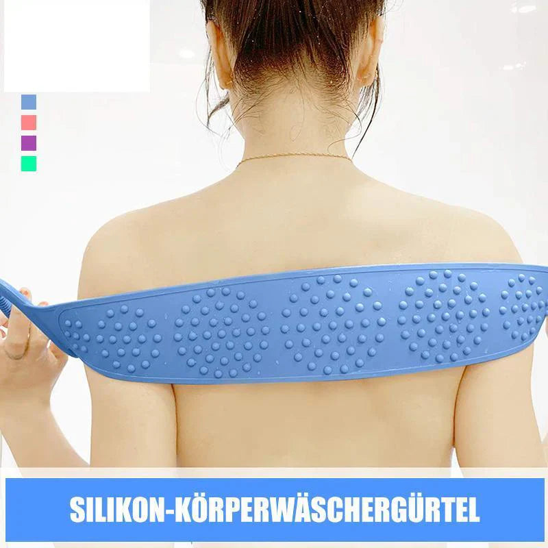 Ceinture de Douche en Silicone pour un Nettoyage de la Peau Tout en Douceur