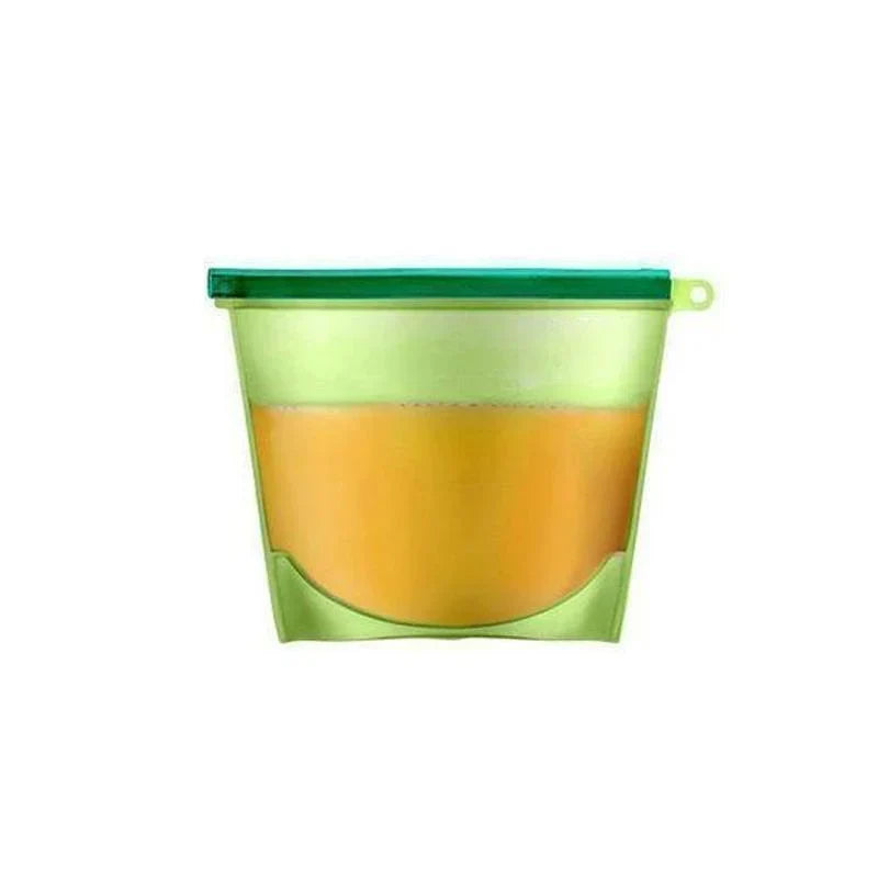 Sachet de Conservation Durable en Silicone