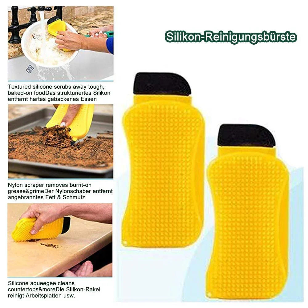 Brosse de Nettoyage en Silicone pour Toutes les Surfaces