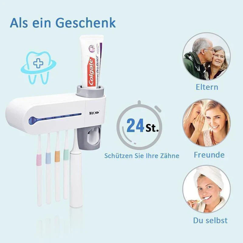 Porte-brosse à Dents Désinfectant 2 en 1
