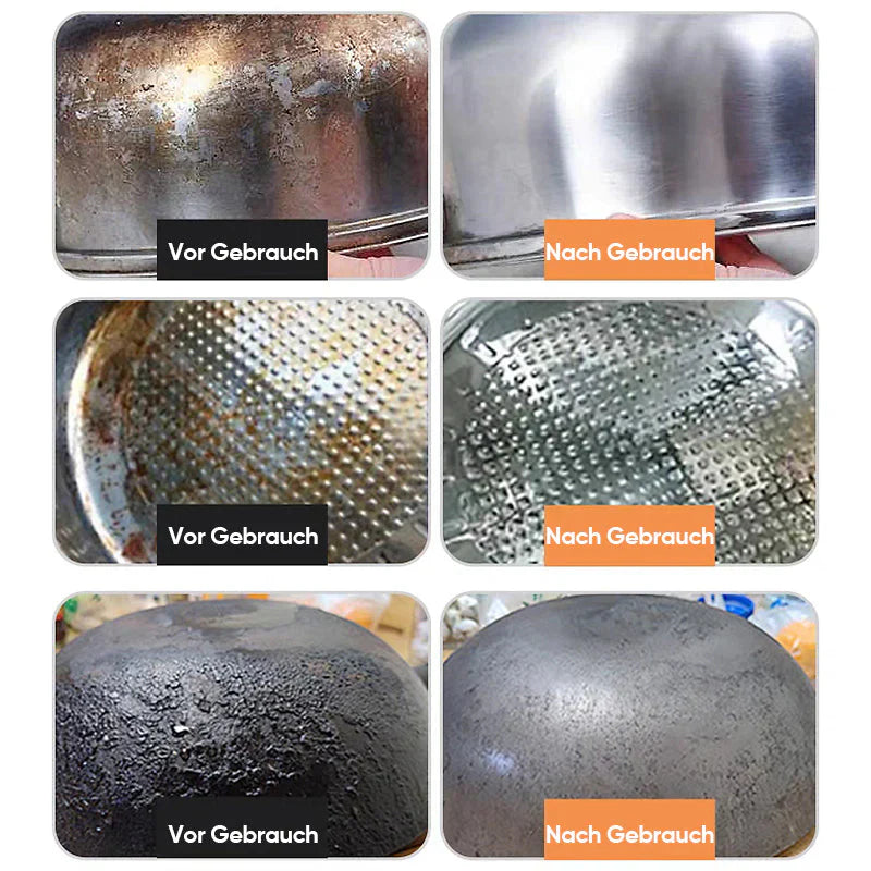 Robuste Éponge à Vaisselle en Fil Métallique (6 Pcs)