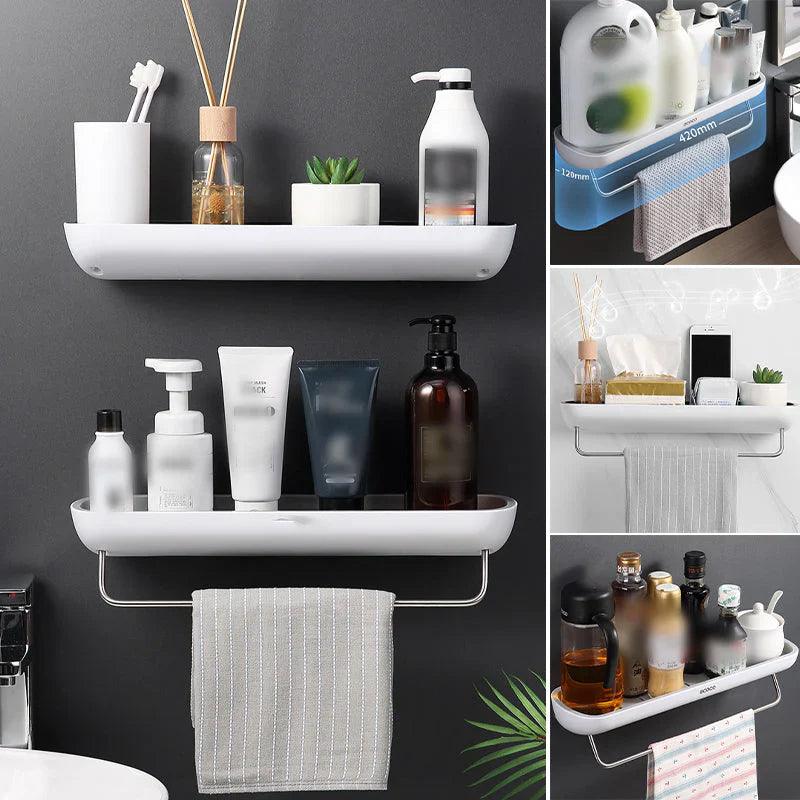Etagère Autocollante avec Plusieurs Fonctions