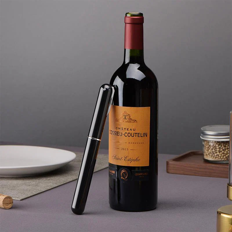 Ouvreur de Vin à Air Comprimé pour un Débouchage sans Effort