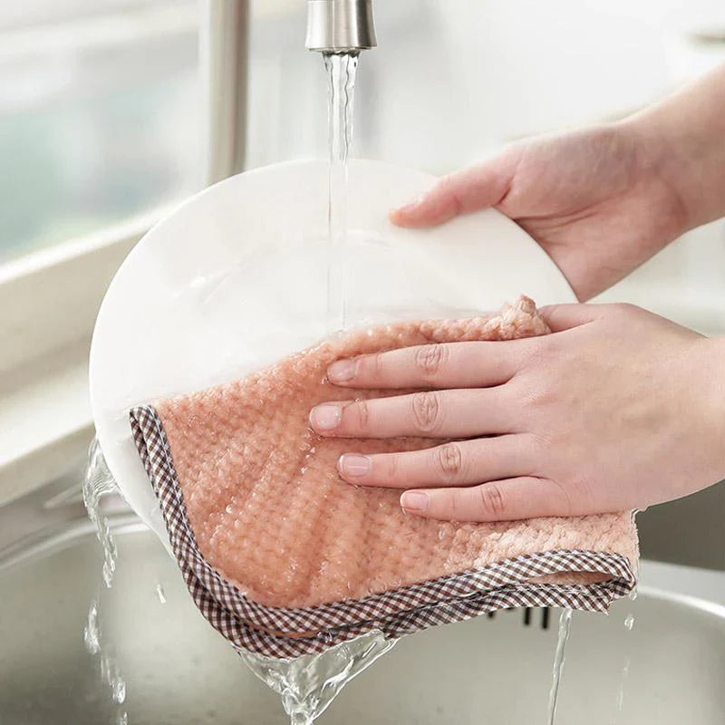 Linge à Vaisselle en Microfibre Très Absorbant pour la Cuisine