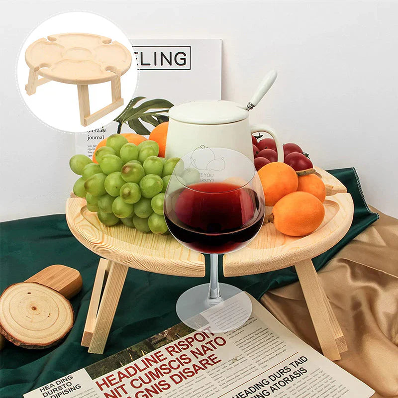 Table en Bois Pliable pour Pique-nique