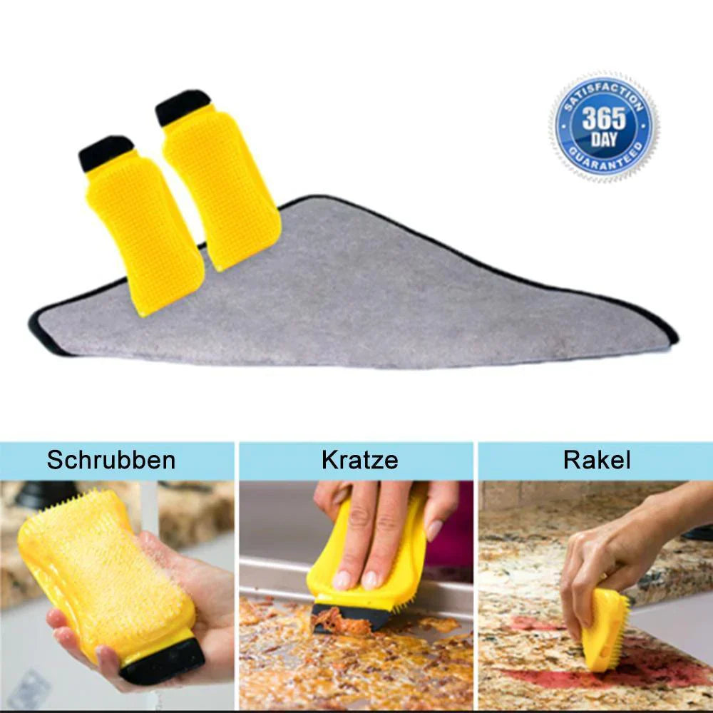 Brosse de Nettoyage en Silicone pour Toutes les Surfaces