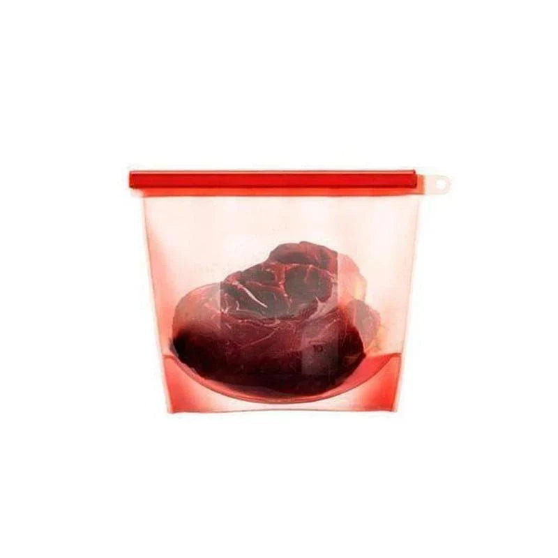 Sachet de Conservation Durable en Silicone
