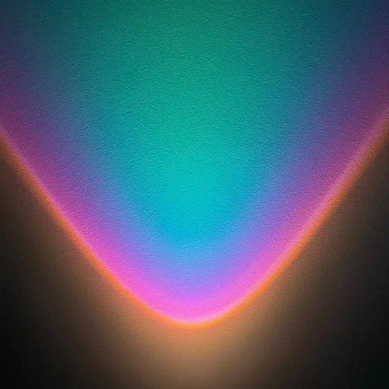 Lumière sous L' Armoire avec Effet Coucher de Soleil D' Ambiance