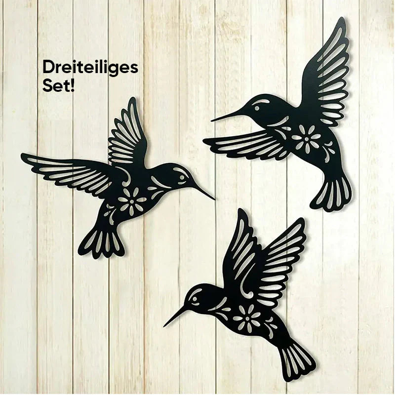 Décoration Murale avec des Motifs D' Oiseaux Stylés