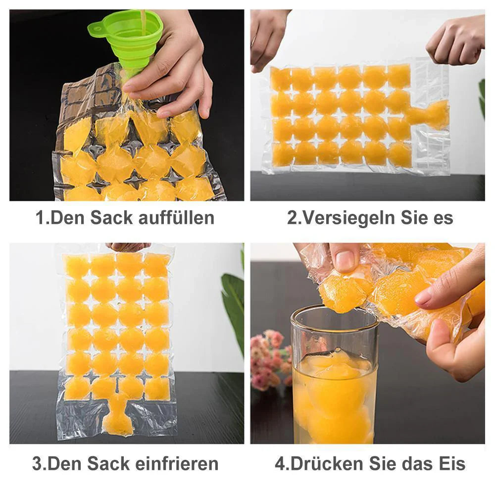 Sachet à Glaçons avec Fermeture Automatique