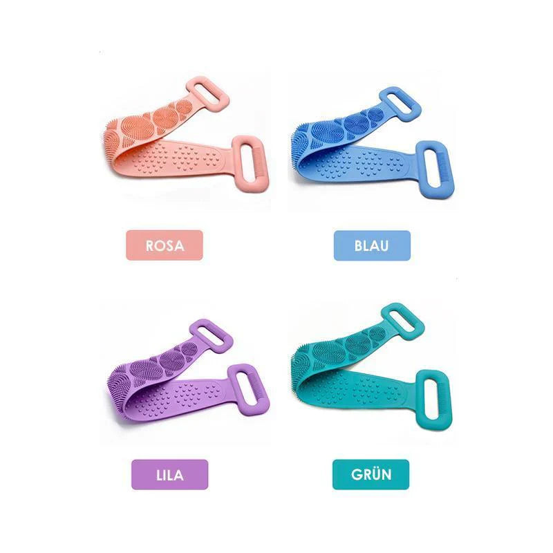 Ceinture de Douche en Silicone pour un Nettoyage de la Peau Tout en Douceur
