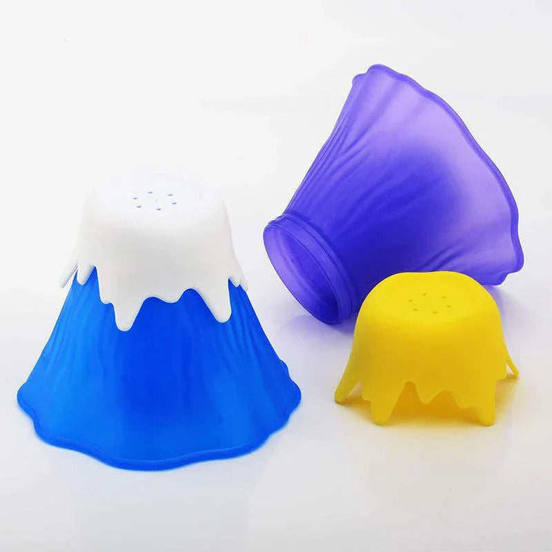 Nettoyeur Micro-ondes à Vapeur en Forme de Volcan