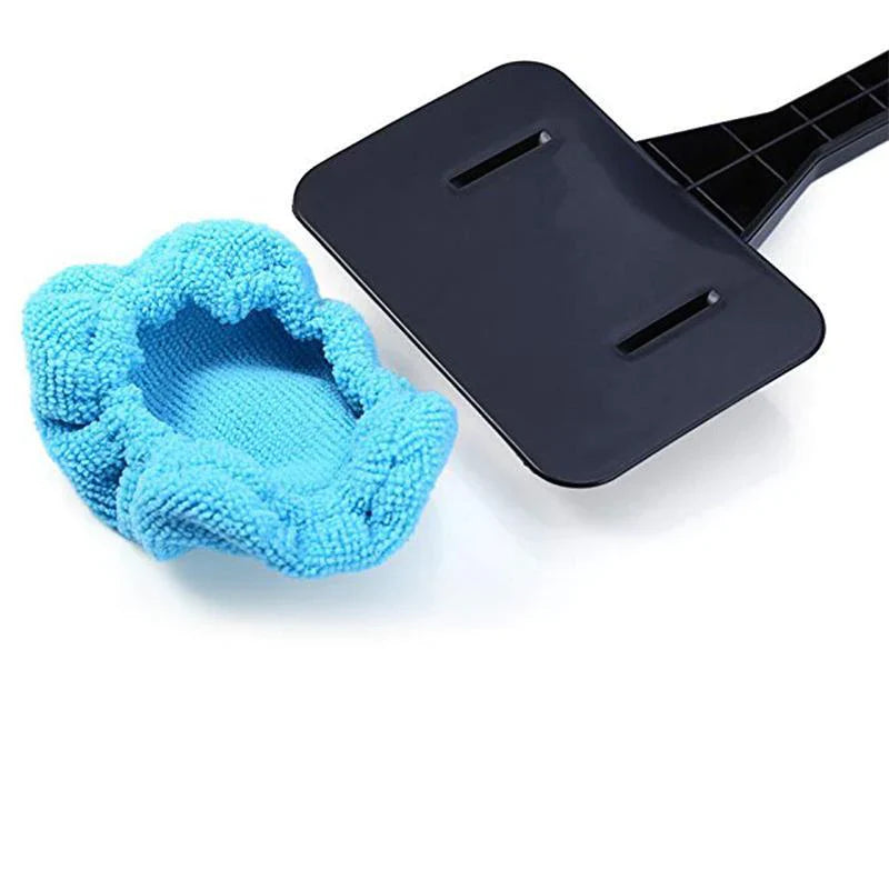 Nettoyeur de Vitres avec Chiffon en Microfibres Lavable