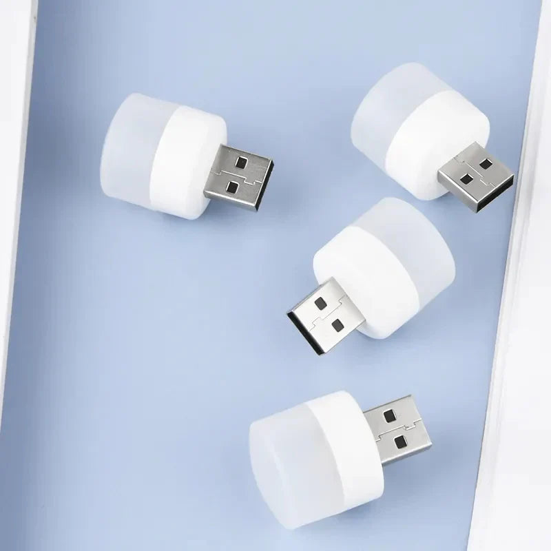 Lumière de Nuit Led Usb à Intensité Variable avec Protection pour les Yeux