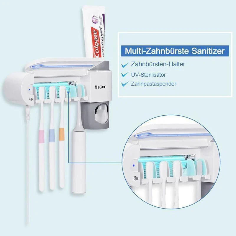 Porte-brosse à Dents Désinfectant 2 en 1