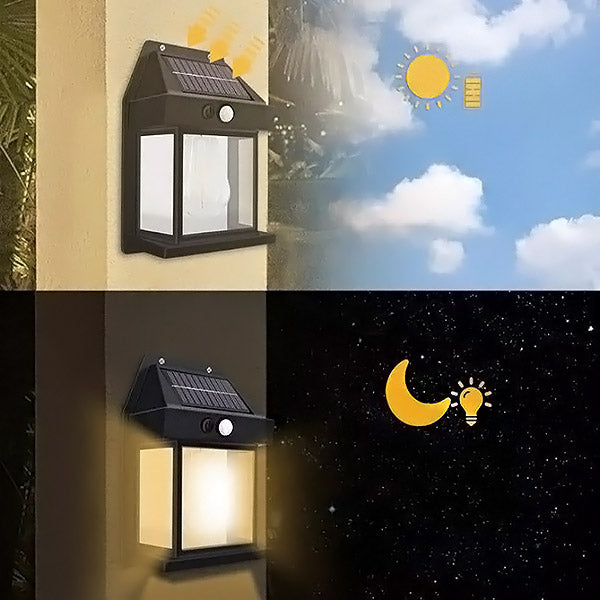 Lampes Solaires D' Extérieur à Led avec Détecteur de Mouvement