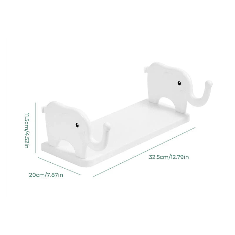 Étagère de Rangement Polyvalente en Forme D' Éléphant
