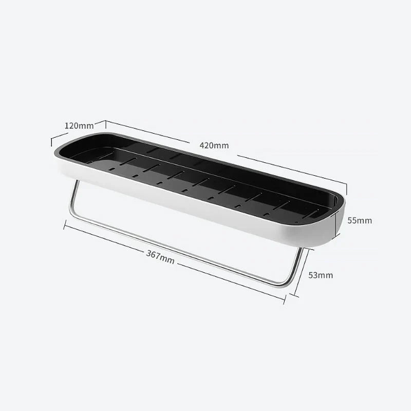Etagère Autocollante avec Plusieurs Fonctions
