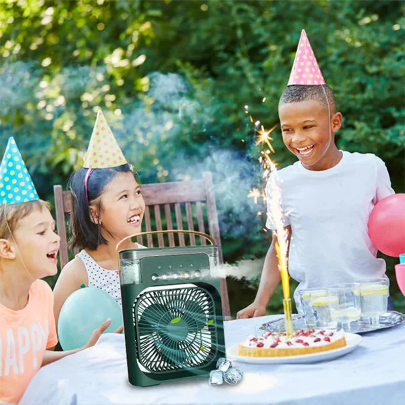 Ventilateur Multifonctionnel avec Humidification et Refroidissement