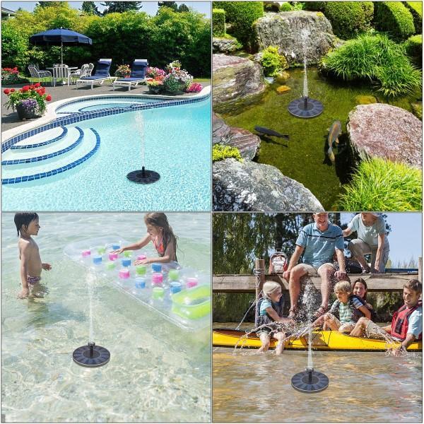 Fontaine D' Eau Alimentée par L' Énergie Solaire