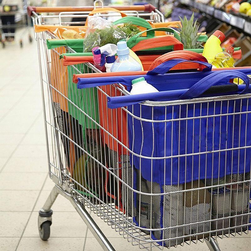 Sacs Pratiques pour Chariots de Supermarché