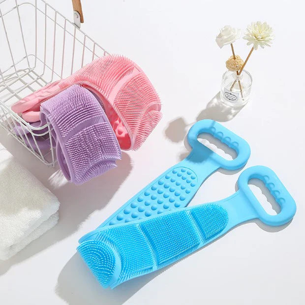 Ceinture de Douche en Silicone pour un Nettoyage de la Peau Tout en Douceur