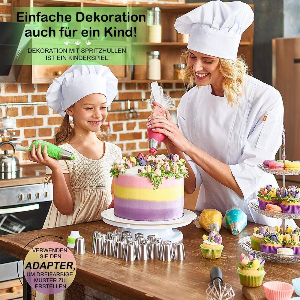Set de Douilles en Acier Inoxydable pour une Décoration Créative de Gâteaux (13 Pcs)