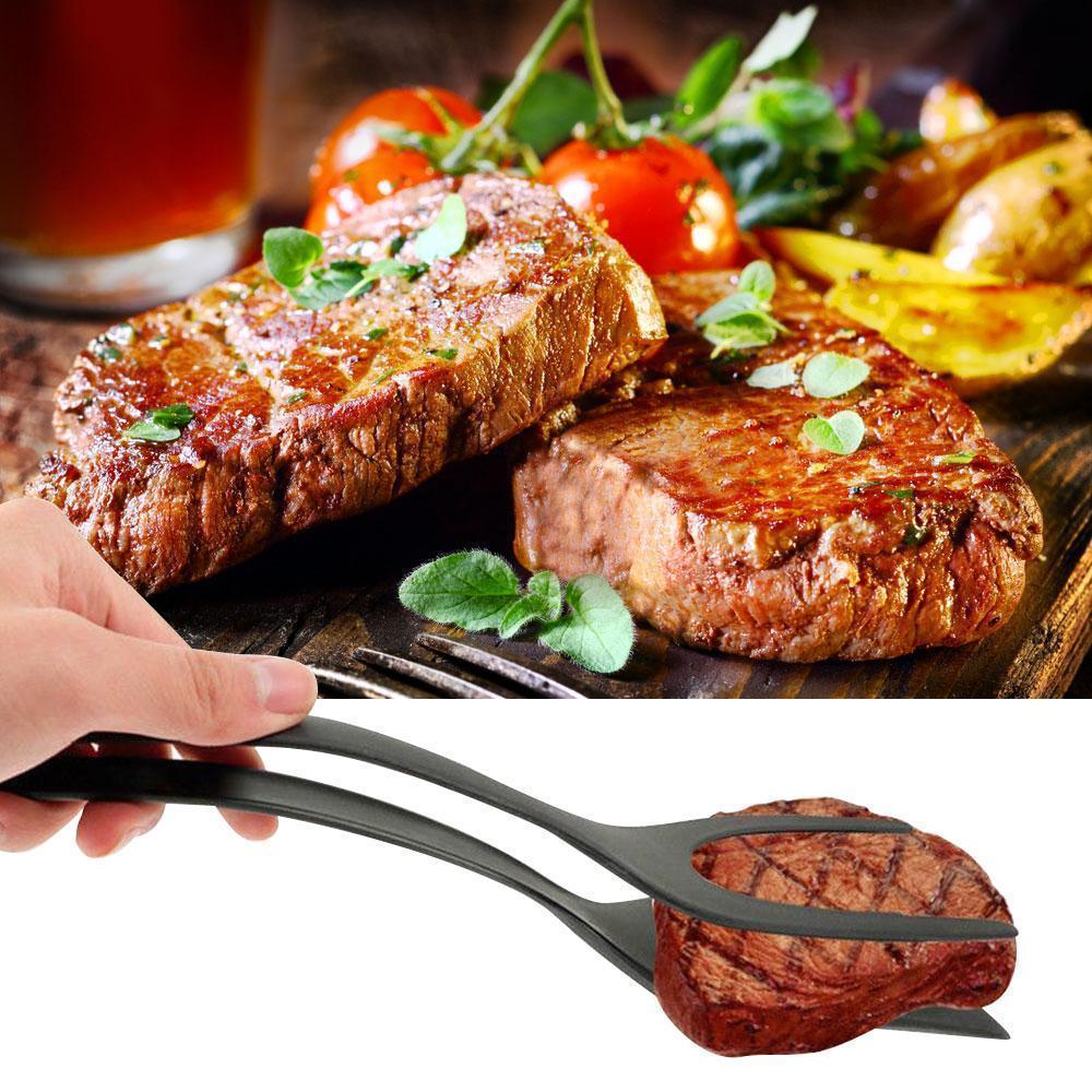 Pince de Cuisine Multifonctionnelle avec Fonction Spatule