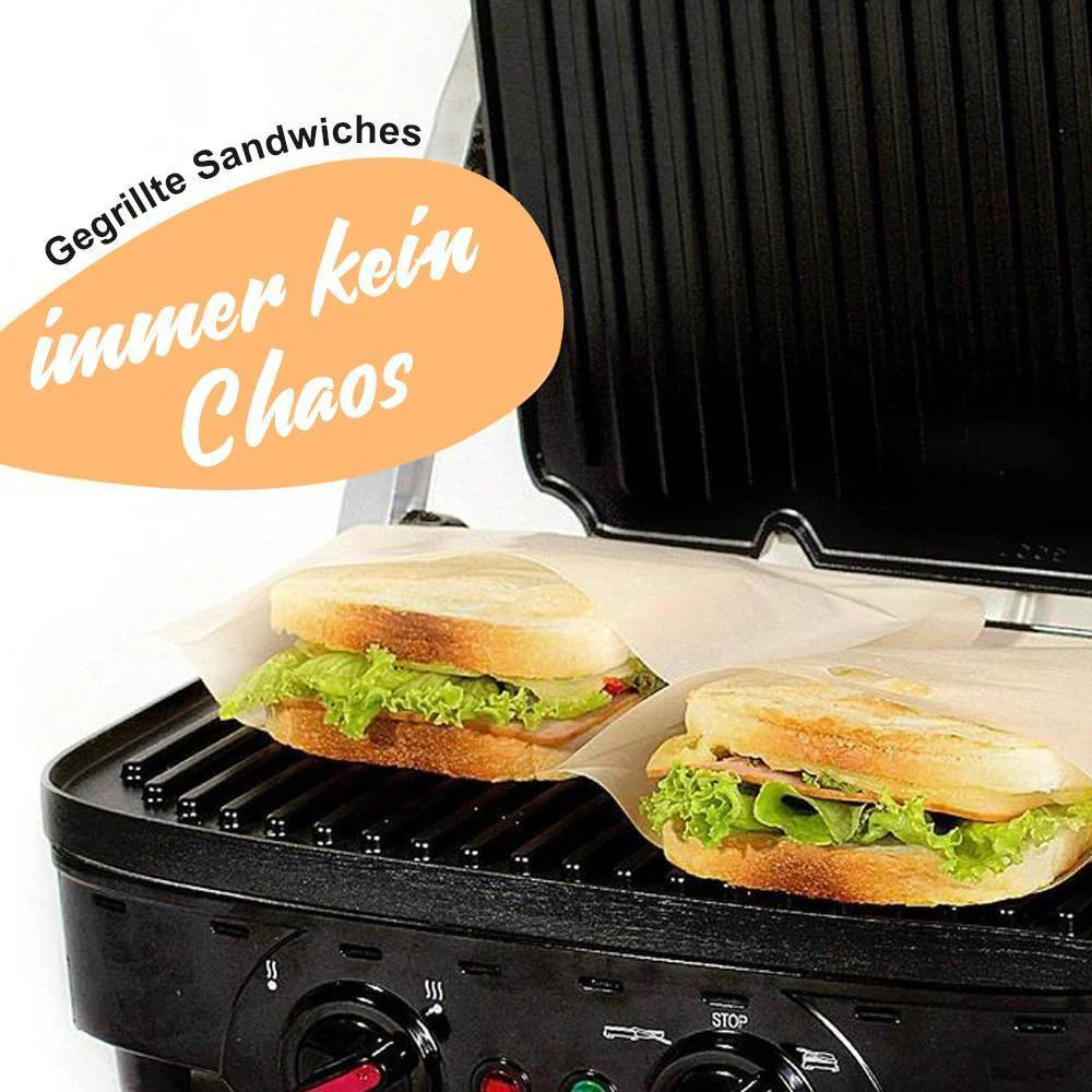 Poches pour Grille - Pain Réutilisables (4 Pcs)