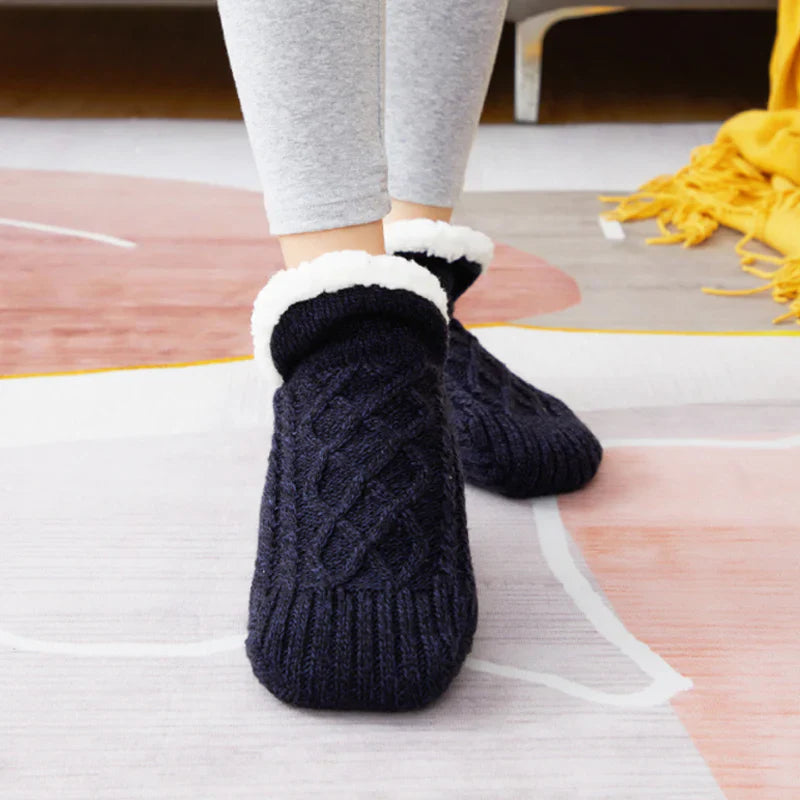 Chaussettes Douillettes au Design Confortable et Antidérapant