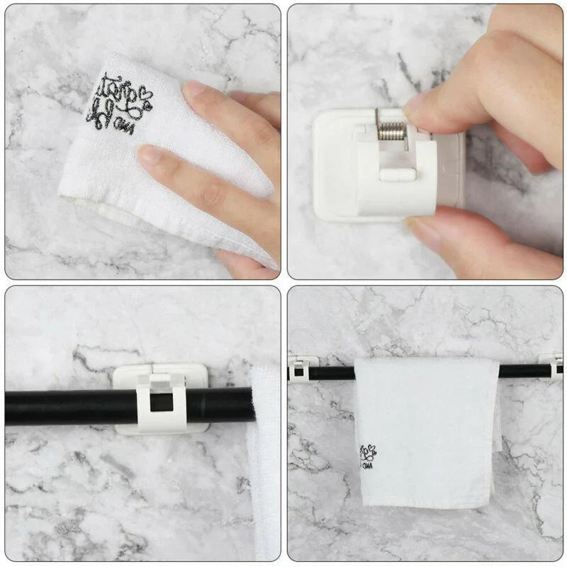 Porte-clips Pratique pour les Serviettes et les Rideaux