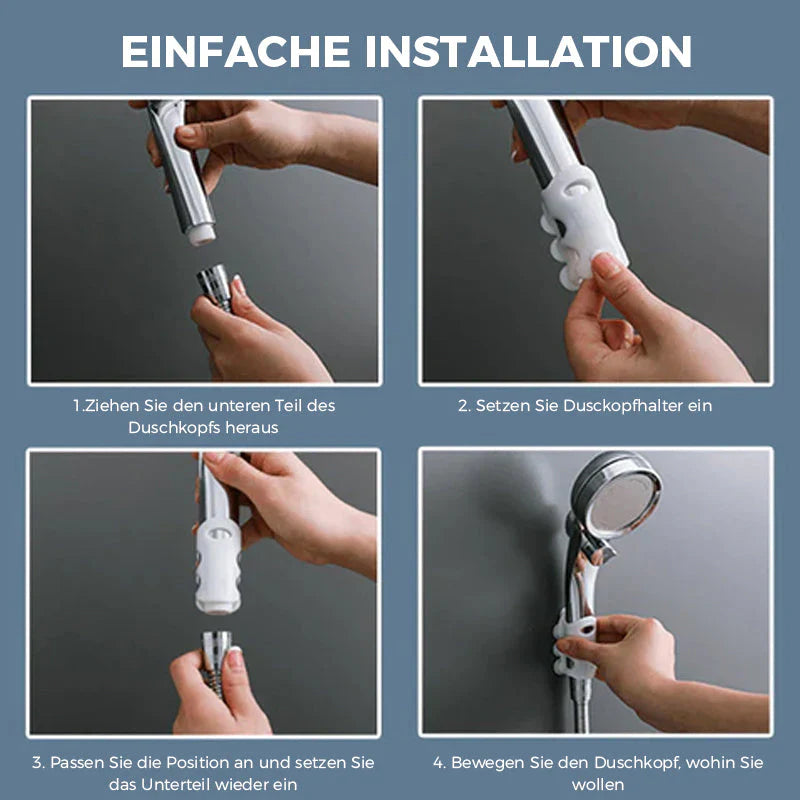 Support de Pommeau de Douche Réglable pour une Utilisation Flexible