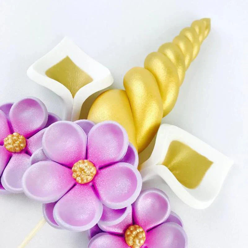 Set Créatif de 33 Pièces pour Décorer des Gâteaux