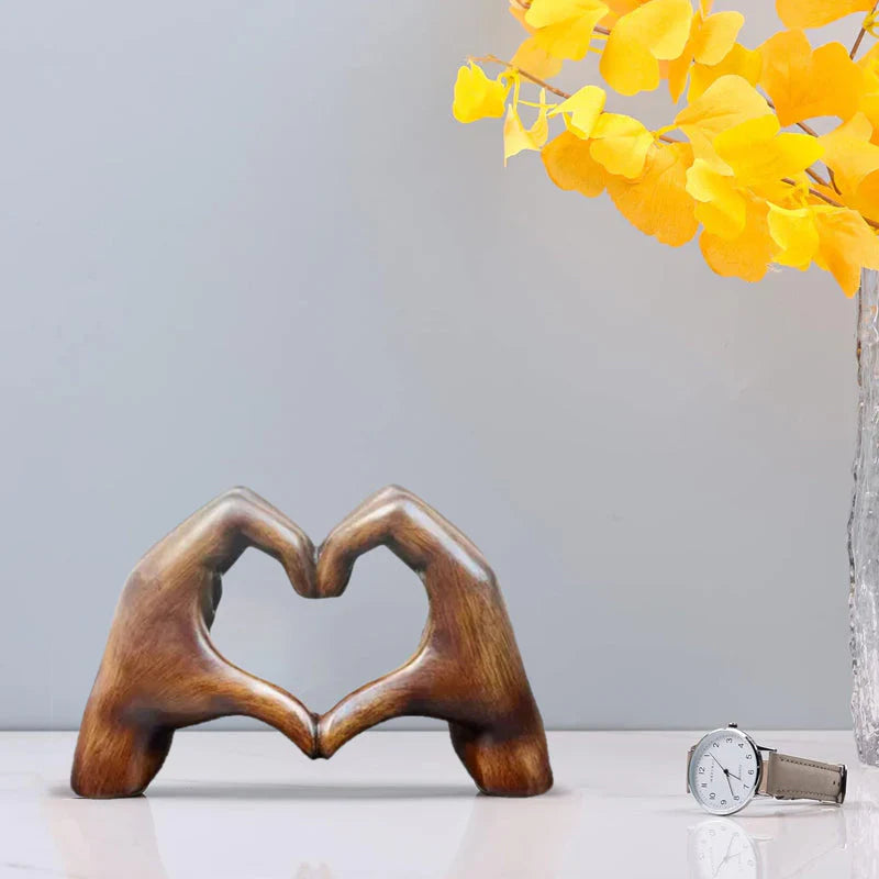 Sculpture en Forme de Cœur Pleine D' Amour