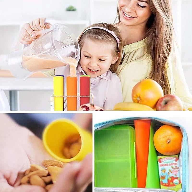Kit de Moules à Glace en Silicone Réutilisables