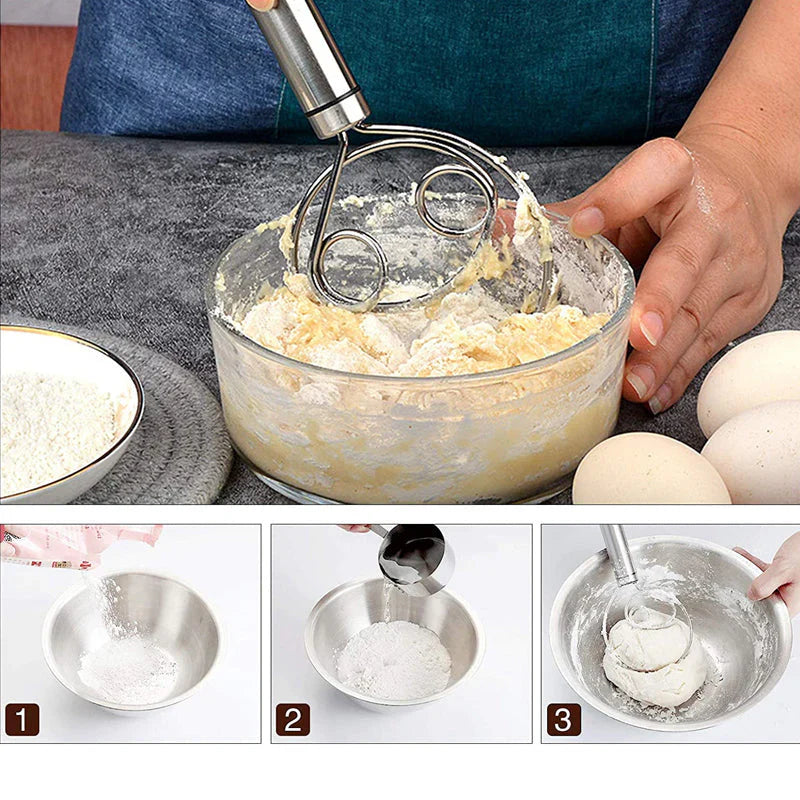 Fouet Robuste en Acier Inoxydable pour la Cuisine