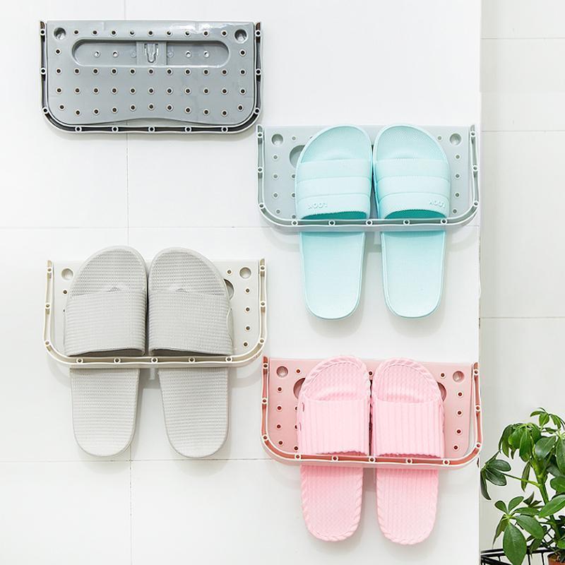 Etagère à Chaussures avec Support Mural pour Gagner de la Place