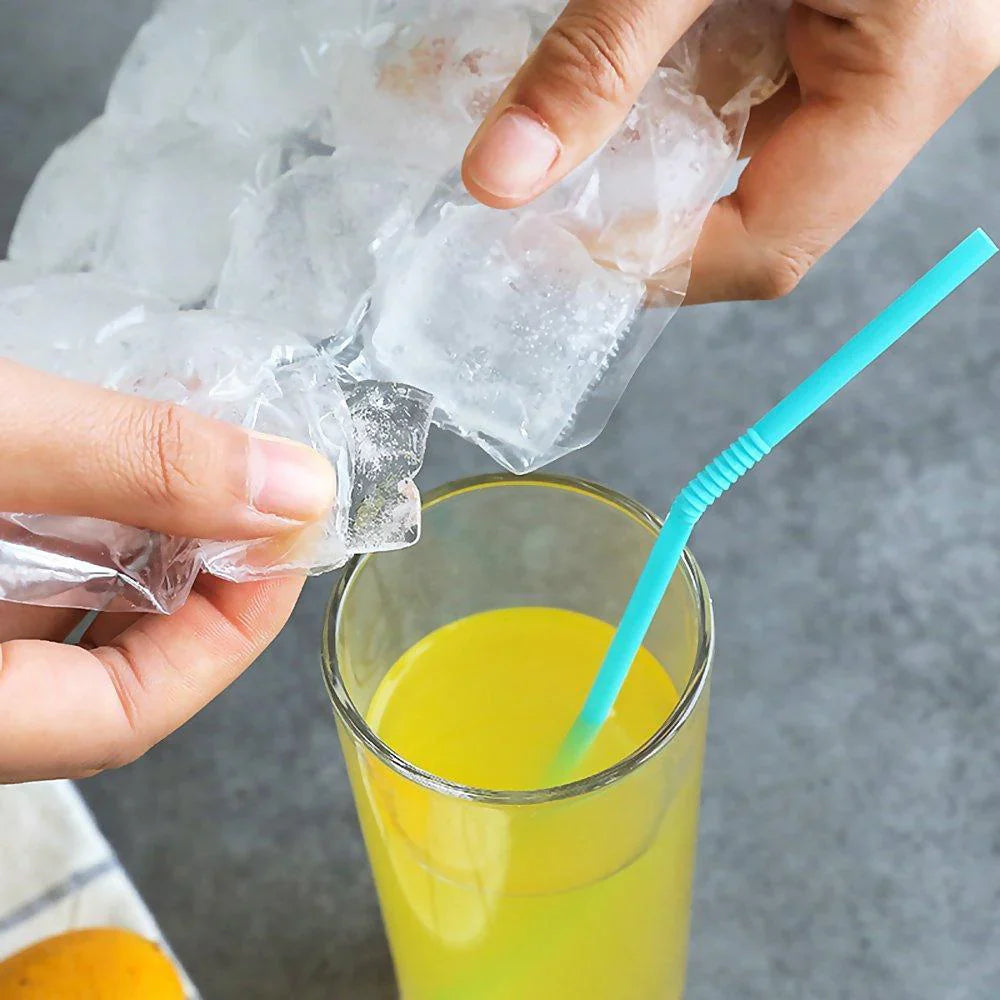 Sachet à Glaçons avec Fermeture Automatique