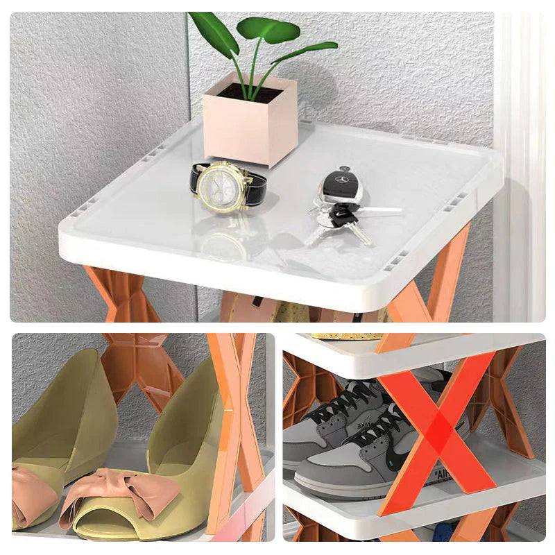 Etagère à Chaussures à Plusieurs Niveaux pour un Rangement Bien Ordonné
