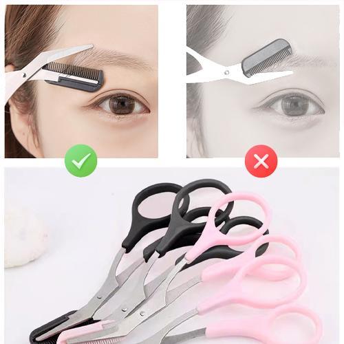 Ciseaux de Précision pour les Sourcils et les Poils du Visage