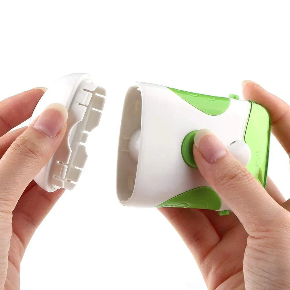 Tondeuse à Ongles Électrique avec Lumière de Précision à Led