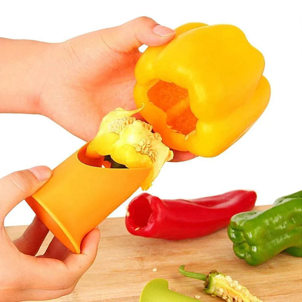 Set de 2 Épépineuses à Poivrons pour un Épépinage Rapide