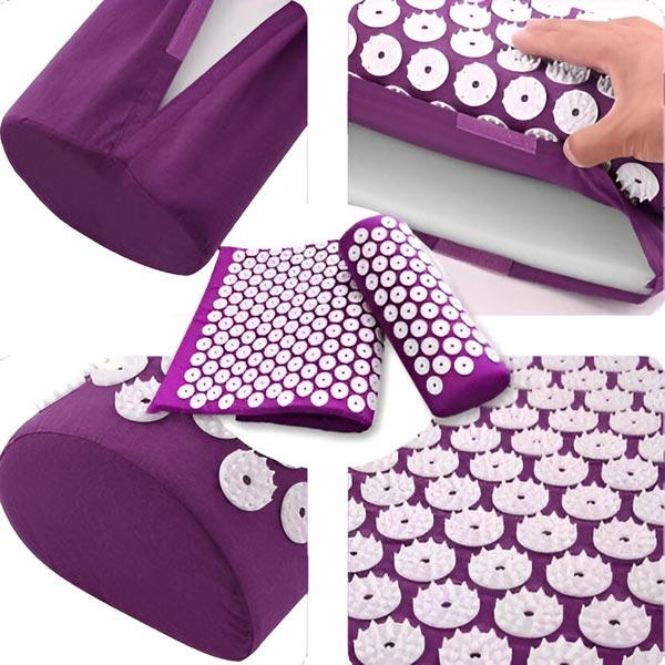 Kit D' Acupressure avec Tapis et Coussin