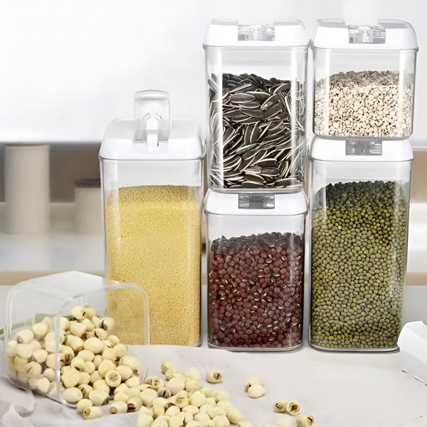 Ensemble de Boîtes à Provisions Pratiques pour la Cuisine